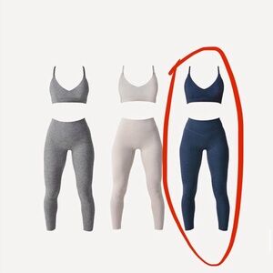 Vitality Cloud Pant Navy Static